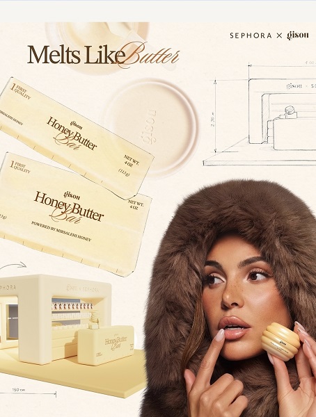 غيزو تفتتح أول ركن Honey Butter Bar بالتعاون مع سيفورا في دبي